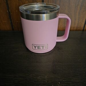 YETI Pink Insulated Mug